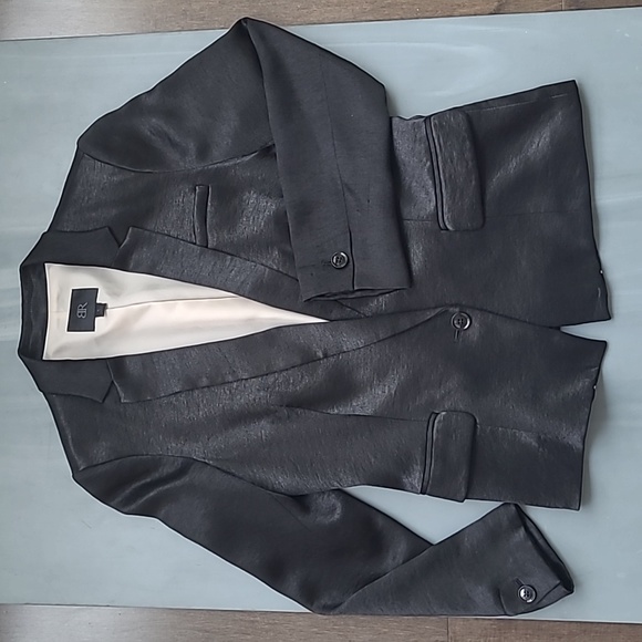 Banana Republic Monogram Satiny Evening Blazer - Picture 1 of 11